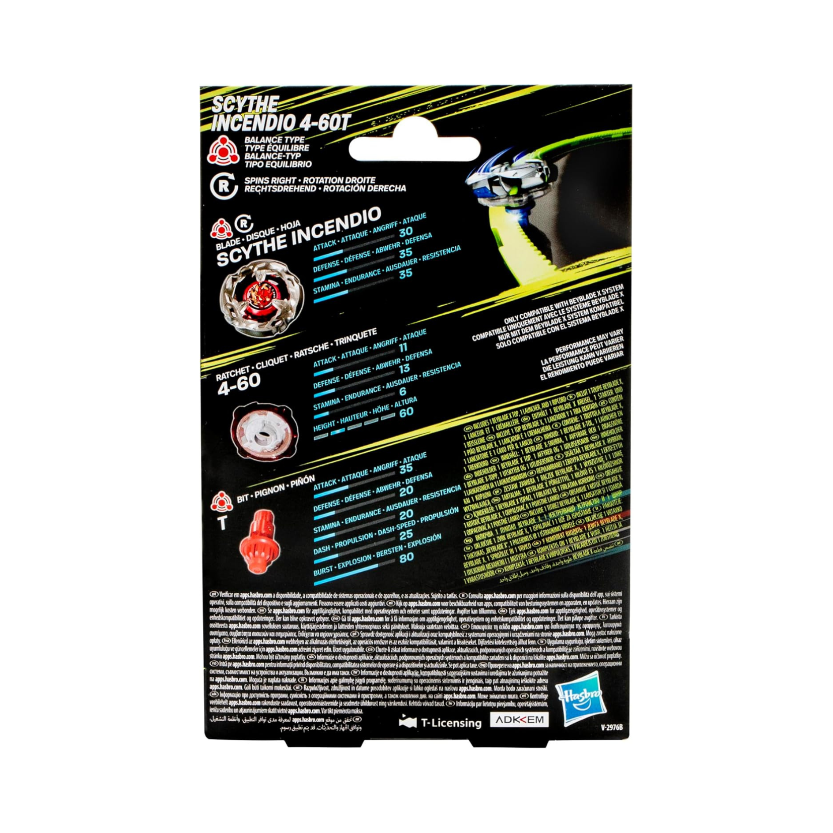 Scythe Incendio 4-60T Blader Corner