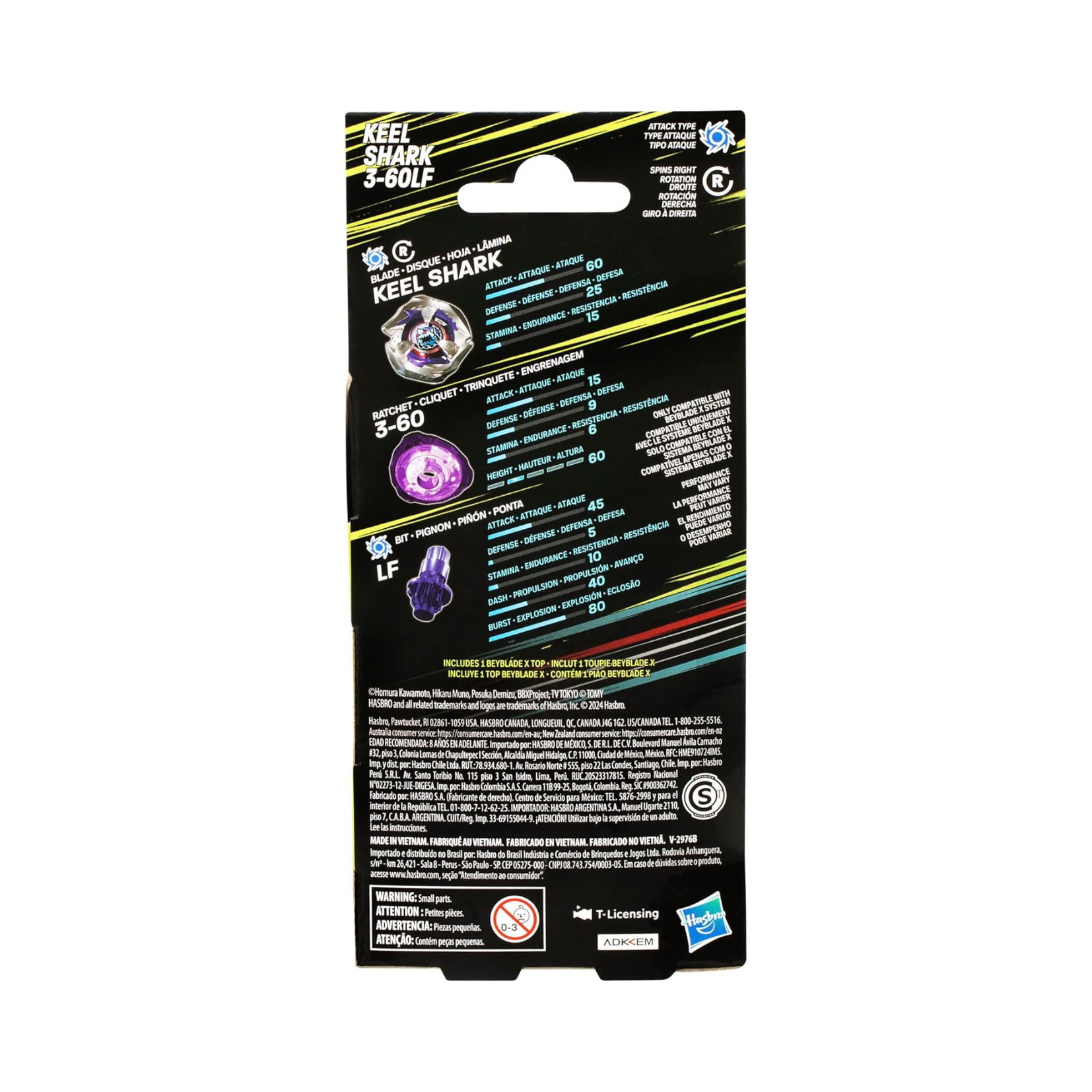 Keel Shark 3-60LF Blader Corner
